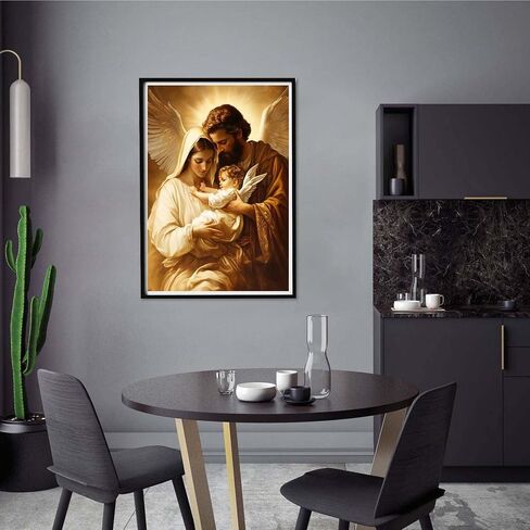 yomiie 5d مجموعات فن الماس للبالغين ، كرة السلة النار الماس اللوحة Art Sky DIY مجموعات الحفر الدائرية الكاملة ، التطريز Rhinestone Diamond Crystal Craft Canvas Home Wall Decor in Kuwait