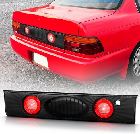 KEEKPO - For 1993 1994 1995 1996 1997 Toyota Corolla AE102 4-Door Sedan rear Center Trunk Tail Light Lamp Repacement in Saudi Arabia