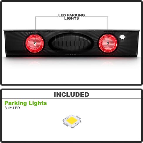 KEEKPO - For 1993 1994 1995 1996 1997 Toyota Corolla AE102 4-Door Sedan rear Center Trunk Tail Light Lamp Repacement in Saudi Arabia