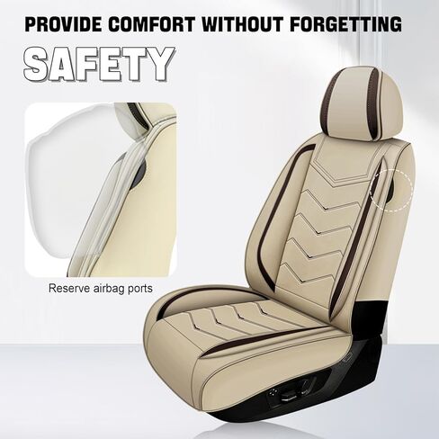 Car Seat Cover for Acura ADX 2025,Seat Cover Full Set,Non-Slip Waterproof seat Cover,Wear-Resistant Nappa Leather car seat Covers.(Standard 5 Seats/Pure Black) in Saudi Arabia