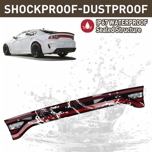 Outer Tail Light Lamp Assembly Compatible for 2015-2023 Dodge Charger Left Driver Side 68213145AC CH2800208 in Saudi Arabia