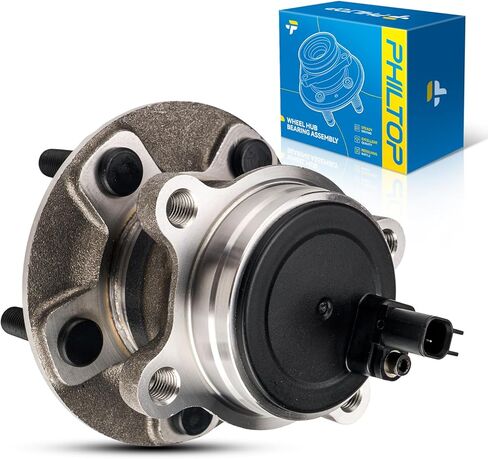 PHILTOP 512466 Rear Wheel Bearing Hub Assembly for Ford Focus 2012-2018, w/ABS, 5 Lugs, 1 PC in Saudi Arabia