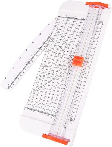 A4 Paper Cutter 12 Inch Paper Trimmer Scrapbook Supplies Tool for Craft Paper, Photo, Cardstock with Security Safeguard and Foldable Ruler in Saudi Arabia