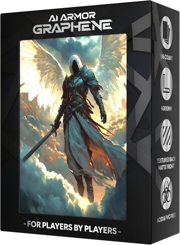 (Archangel) - 105ct Matte TCG/MTG Card Art Sleeves by Ai Armor (Graphene) in Saudi Arabia