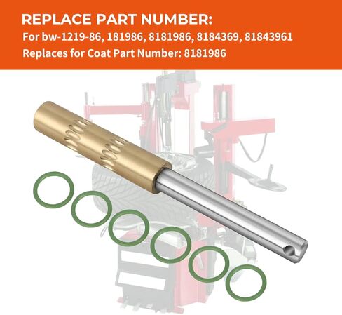 طقم إعادة بناء Autovic Spool for Coats Changer ، دواسة القدم 4 Way Valve Kit تحل محل 8181986 181986 8184369 81843961 in Saudi Arabia