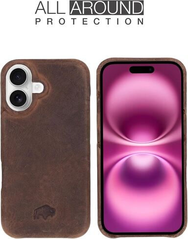 BLACKBROOK for iPhone 16 Pro Max Case with Wallet, Burkley Full Grain Leather, Detachable 2-in-1 Set for MagSafe, 4 Card Slots with RFID, Folio Wallet Case Compatible with iPhone 16 Pro Max in Kuwait