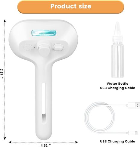 Cat Steam Brush 3 in 1 Cat Brush with Steam and Release Button for Indoor Pets Dogs Hair Removal Shedding in Saudi Arabia