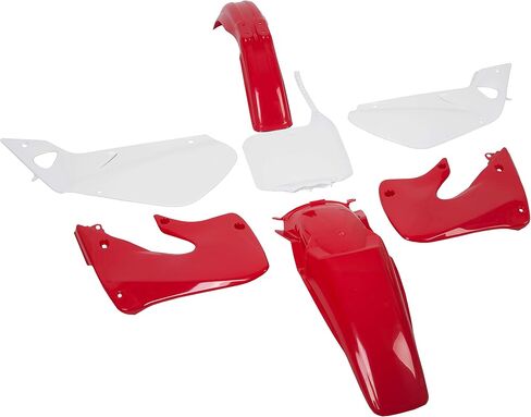 ECOTRIC Red Plastic Kit Bodywork Compatible With 1997 1998 1999 CR250 CR250R Honda in Saudi Arabia