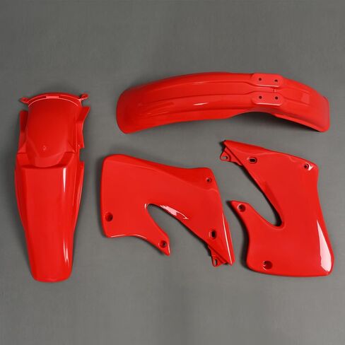 ECOTRIC Red Plastic Kit Bodywork Compatible With 1997 1998 1999 CR250 CR250R Honda in Saudi Arabia
