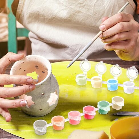 Underglaze Set 24 Color Concentrated Opaque Liquid Underglaze 3 ml Mini Pack 24 Colors Underglaze Paint for DIY pottery glaze painting craft in Saudi Arabia
