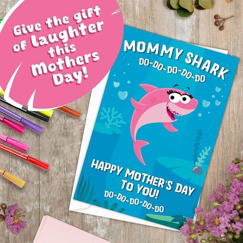 Honeyplum Funny Mothers Day Card For Wife, Daughter - Hilarious Gift From Husband to Moms or Daughters With Young Children - 4 x 6 Inches in Saudi Arabia