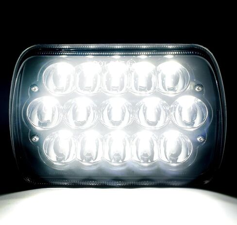 Pair Headlights Assembly Compatible with 2014-2015 Chevy Silverado 1500 Left and Right Side Replacement Headlamp Black Housing Amber Reflector in Kuwait
