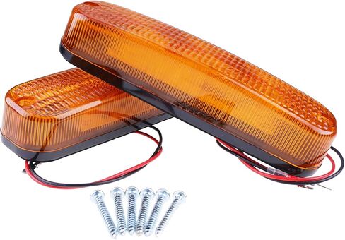 JZGRDN 2X LED Cab Warning Light AR60250 Compatible with John Deere Tractor 2030 2630 4030 4230 4430 4630 2350 2550 2750 2755 2940 3055 3150 4050 in Saudi Arabia