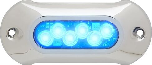 Attwood 65UW06B-7 Lightarmor Ultra-Bright 6-LED 1,350 Lumen Underwater Light, Sapphire Blue in Saudi Arabia