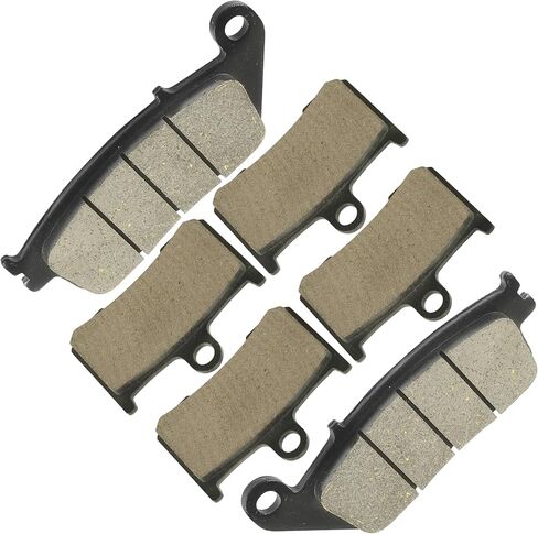 Caltric Front and Rear Brake Pads Compatible with Victory Kingpin/Magnum 2010-2017/2203679 2204196 in Saudi Arabia