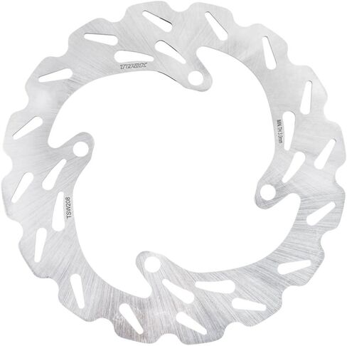Tusk Stainless Steel Typhoon Brake Rotor, Rear Compatible with Kawasaki KX250 2003-2007/KX250F 2004-2019, 2021-2025 in Saudi Arabia