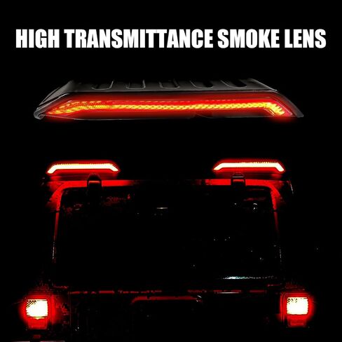 High Mount Brake Light for Jeep Wrangler JK 2007-2018 Brake Light/Driving light/Turn Signal Light/Reversing Light Rear Roof High Wing Tail Light in Saudi Arabia