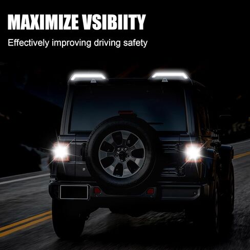 High Mount Brake Light for Jeep Wrangler JK 2007-2018 Brake Light/Driving light/Turn Signal Light/Reversing Light Rear Roof High Wing Tail Light in Saudi Arabia