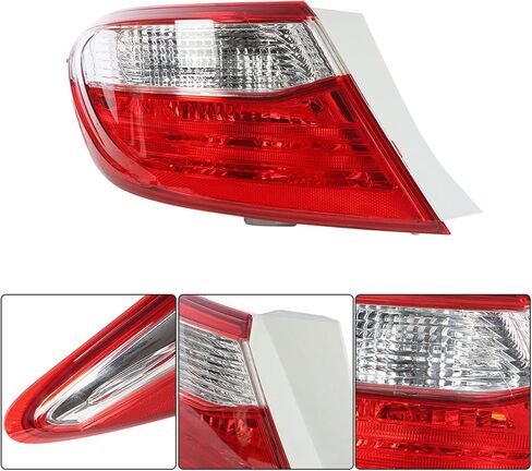 Driver Side Outer Tail Light Assembly Replacement for Toyota Camry 2015-2017 Left Rear Brake Tail Lamp 8156006640 TO2804121 in Saudi Arabia