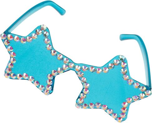 Safigle Star على شكل نظارات شمسية بدون إطار إكسسوارات مهرجان نابض بالحياة للبالغين والشباب النظارات الأنيقة التي لا تقلب للحفلات والصور in Saudi Arabia