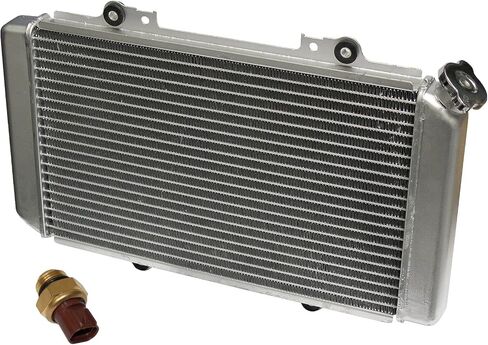 المبرد Caltric متوافق مع Yamaha Grizzly 660 YFM660F YFM-660F 2002-2004 مع مستشعر الحرارة in Saudi Arabia