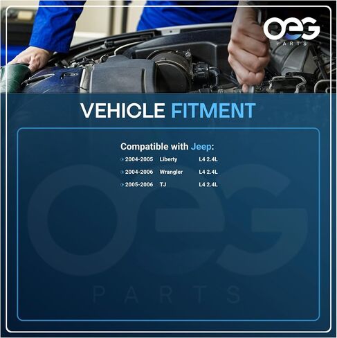 OEG Parts New Starter Compatible with Jeep Wrangler 2.4L L4 2004-2006, TJ Series 2.4L 2005-2006, Liberty 2.4L 2004-2005 04 05 06 M000T91981, 56041436AC, SMT0294, 41048141 in Saudi Arabia