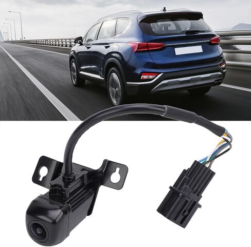 Backup Camera for Santa Fe Sport 2017-2018, Car Rear View Camera, Parking Assist Camera, 95760 2W640 Reverse Camera, Improved Rear Visibility and Driving Safety in Saudi Arabia