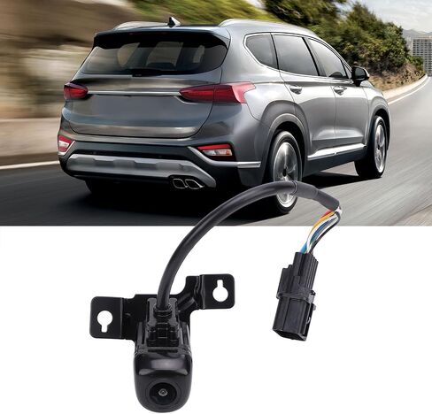 Backup Camera for Santa Fe Sport 2017-2018, Car Rear View Camera, Parking Assist Camera, 95760 2W640 Reverse Camera, Improved Rear Visibility and Driving Safety in Saudi Arabia