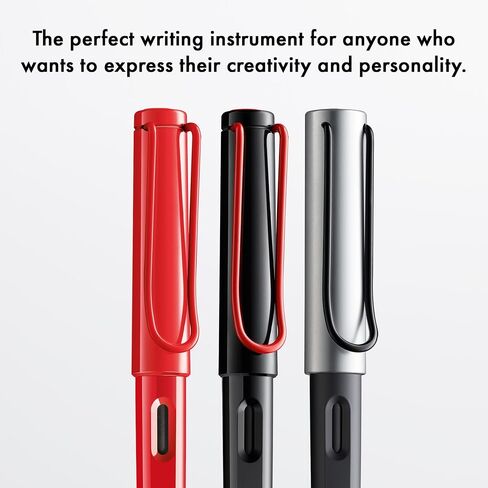 LAMY 1.1mm Nib Joy AL Fountain Pen, Black/Silver (L11-1.1) in Kuwait