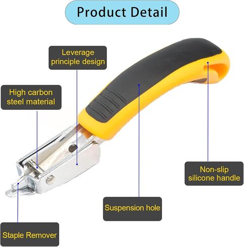 4Pcs Upholstery Staple Remover Nail Puller Nail Remover Tool Set with End Cutting Pliers Tack Puller Staple Puller Tool for Carpet Furniture Wooden Photo Frame Floor,Zipper Package in Kuwait
