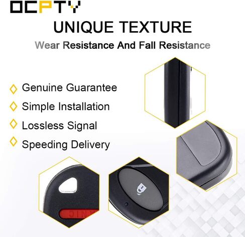 OCPTY 1 X Flip Key Entry Remote Control Key Fob Transmitter Replacement for Honda for Civic for Pilot NHVWB1U521 3 Buttons in Saudi Arabia