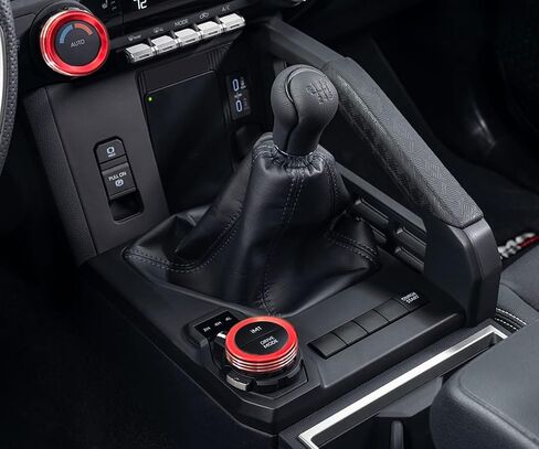 ل Toyota Tacoma 2024 2025 لـ 4Runner 2025 مع 4 "مفاتيح العرض الملحقات الداخلية ، غطاء مفتاح AC Comple in Kuwait