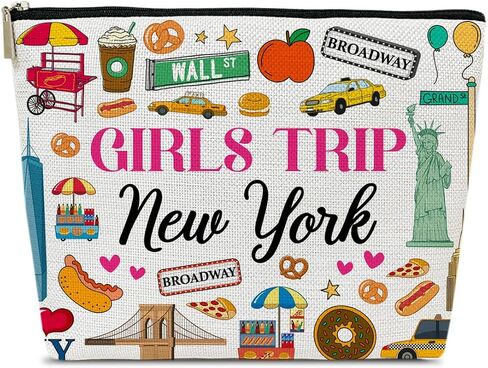 Spain Travelling Gift Makeup Bag, City Travel Cosmetic Bag for Purse, Watercolor Makeup Bags, Spain Souvenir, Trip Favors for Traveller Lovers, City Themed Organizer in Saudi Arabia