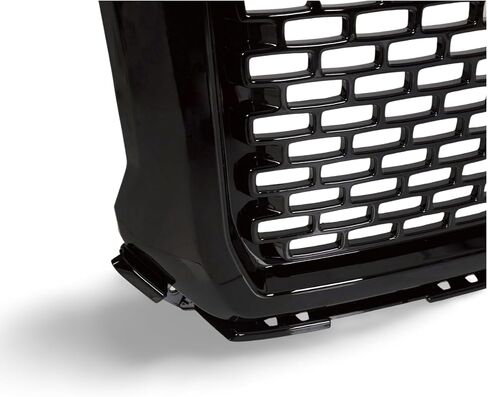 Grille Grill Front Bumper Denali Style Compatible with 2014 2015 GMC Sierra 1500 Glossy Black in Saudi Arabia