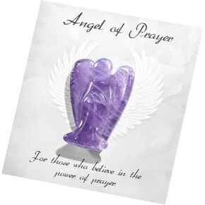 تمثال صلاة الصلاة الملاك الصغير ، بلورات الكوارتز الوردية الوردية وشجاع الحجارة ، تعاطف الملائكة من أجل فقدان واحد ، هدايا الحزن للنساء ، الهدية الروحية القائمة على الإيمان لراحة السرطان in Kuwait