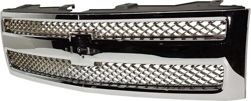 Garage-Pro Grille Assembly Kit Compatible With 2009-2013 Chevrolet Silverado 1500, with Valance, Bumper and Bumper End,Textured Black | For Models w/o Tow Hook | For Models with Fog Lights in Saudi Arabia