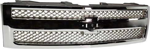 Garage-Pro Grille Assembly Kit Compatible With 2009-2013 Chevrolet Silverado 1500, with Valance, Bumper and Bumper End,Textured Black | For Models w/o Tow Hook | For Models with Fog Lights in Saudi Arabia