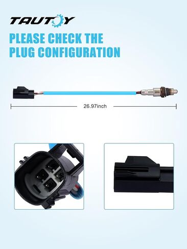 234-4791 LR052424 O2 Oxygen Sensor Downstream 1PCS 2013-2021 for Land Rover Discovery LR4 Range Rover, for Jaguar F-Type XE XFR XJ XF XJR in Saudi Arabia