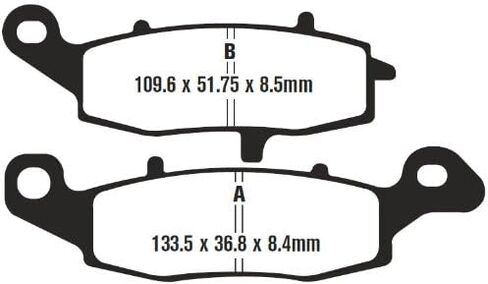 EBC Brakes FA229V وسادة الفرامل قرص شبه متلاحمة in Saudi Arabia