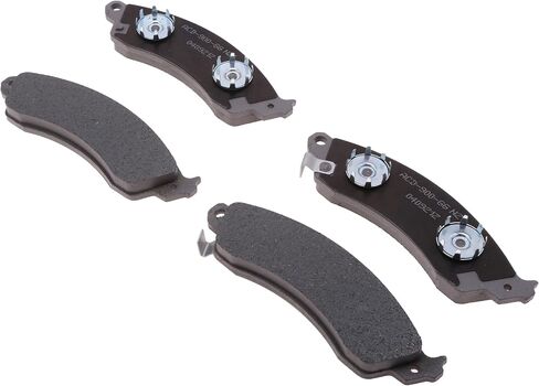 ACDelco Silver 14D412CH Ceramic Front Disc Brake Pad Kit with Clips in Saudi Arabia
