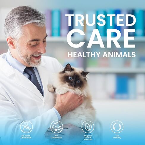 Eye Drops for Dog & Cat 150ml/5 fl.oz Eye Cleaner Drops Deeply Clean Foreign Particles, Reduces Dryness and Tears Eye Drops in Kuwait