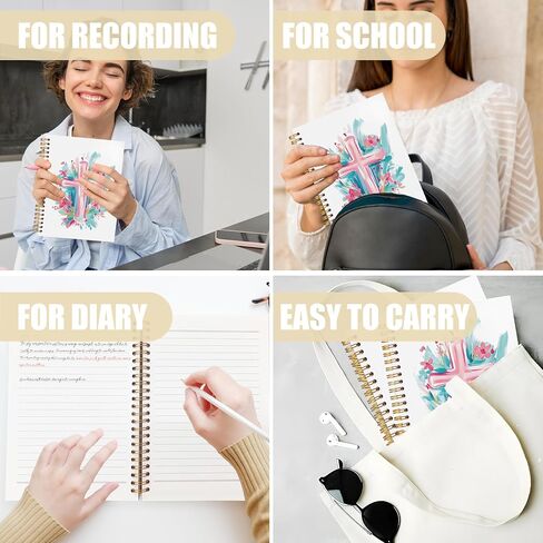 Aqyip Wildflower Butterfly Christian SPOORT ، رحمته جديدة كل صباح للكتاب المقدس دفتر يوميات ، مجلة الصلاة للمرأة ، كتب الكتاب المقدس لأخذ الملاحظات ، 5.5 × 8.3 بوصة in Saudi Arabia