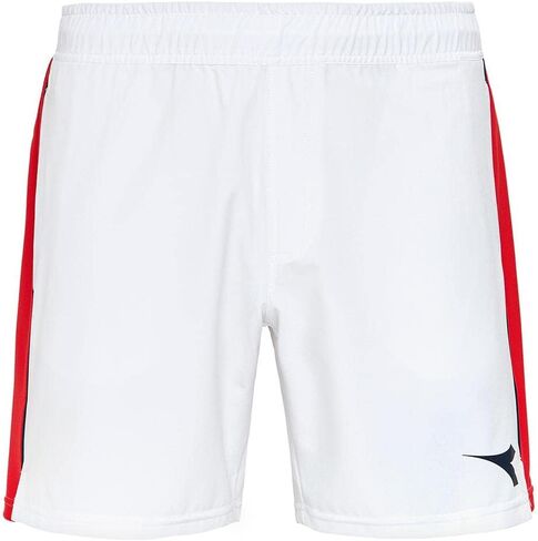 Diadora Mens Bermuda Icon Shorts Tennis Athletic Bottoms Casual Drawstring - White in Saudi Arabia