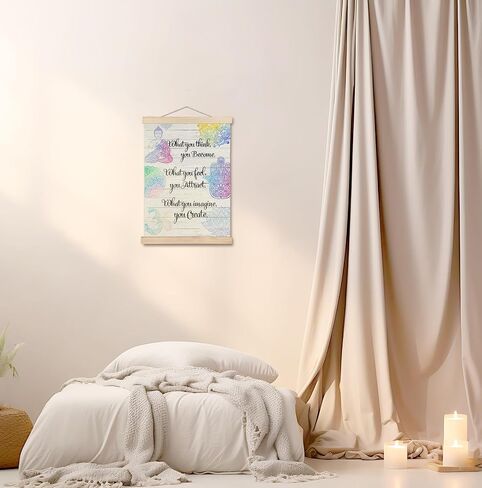 spbl & l boho تحفيز تحفيزي جدار جدار الفن ملصق شماعات ، أنا أحب الكتاب المقدس الآية التأكيد الإيجابي معلقة صور القماش المطبوعات جدار ديكور للأطفال حضانة غرفة نوم ، 12x16 بوصة in Saudi Arabia