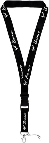 Au-Tomotive Gold ، Inc. مسؤول مرخص لـ Bronco on Black Universal Lanyard Key in Saudi Arabia