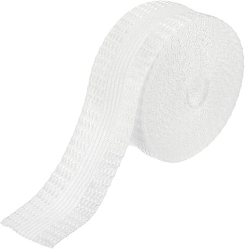 Iron-on Instant Hem Tape, 6 Yard No Sew Hemming Tape for Pants Washable Hem Adhesive Fabric Strips 1 Inch Fit for Clothes Curtain Pant Mouth - (3 Pack, Black/White/Blue) in Kuwait