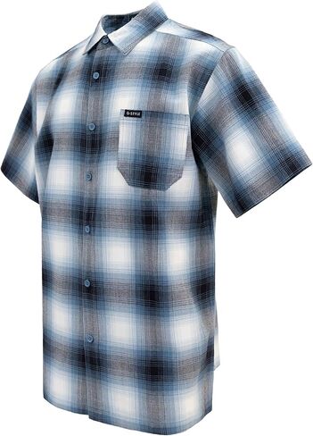 G-Style USA Western Casual Plaid Button Up Shirt in Kuwait