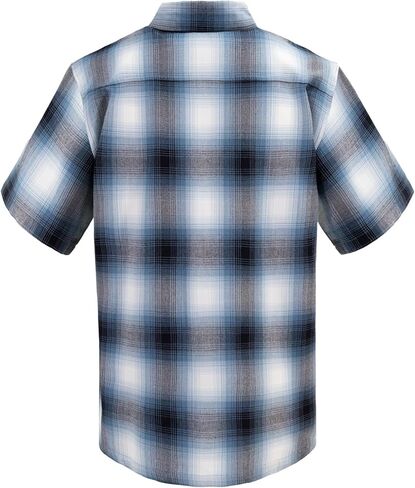 G-Style USA Western Casual Plaid Button Up Shirt in Kuwait