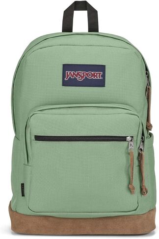 JanSport Right Pack Backpack - Durable Daypack with Padded 15" Laptop Sleeve, Spacious Main Compartment & Integrated Water Bottle Pocket - Mauve Haze in Kuwait
