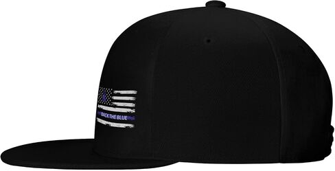 Back The Blue Ribbon USA Flag Colorectal Cancer Awareness Classic Adjustable Baseball Cap for Men Women Outdoor Sports Travel Trucker Hats in Saudi Arabia